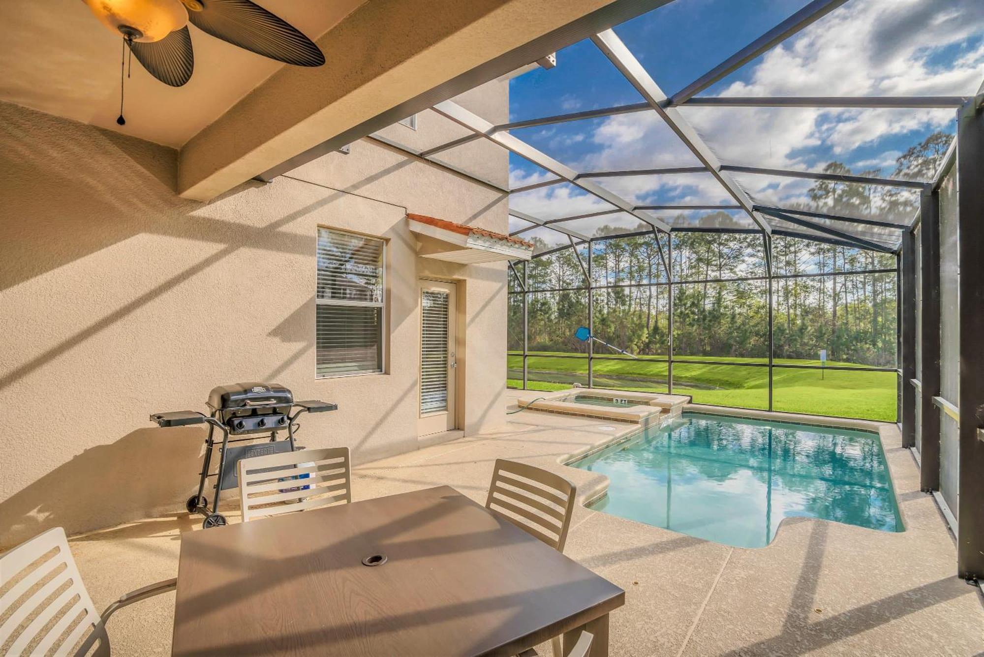 Near Disney - 5Br Home- Games Pool Hot Tub & Bbq Киссимми Экстерьер фото